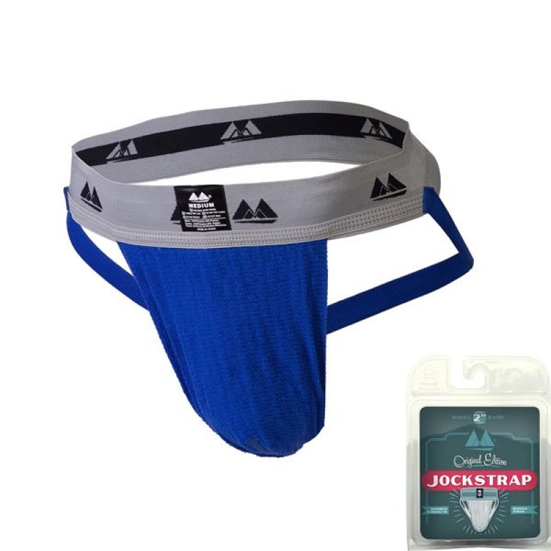 Slip Uomo Blu con Fascia Posteriore MM Original Jock Collection