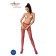 Collant Aperti Rosso in Rete Elasticizzata S004