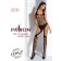 Tuta Lingerie Nero in Rete con Motivo a Rombi Intrecciati BS060